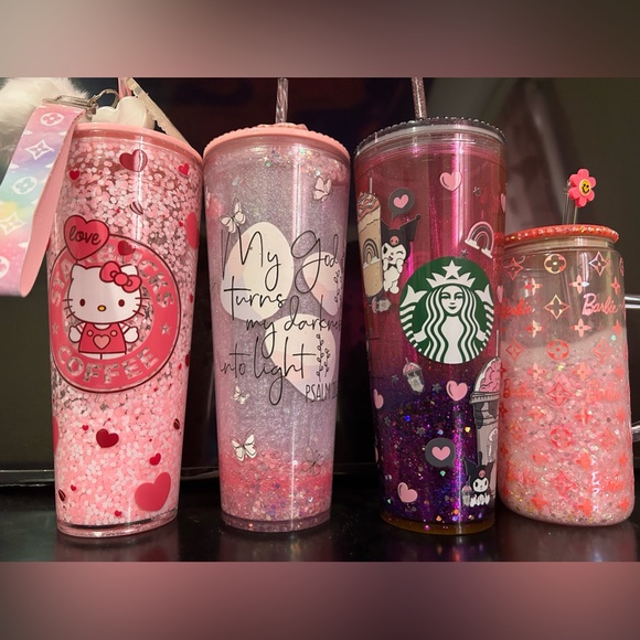 Hello kitty, & barbie LV snow globe and more - Picture 1 of 1